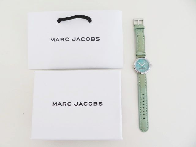 M05 MARC JACOBS マークジェイコブス 腕時計 ブルー ①