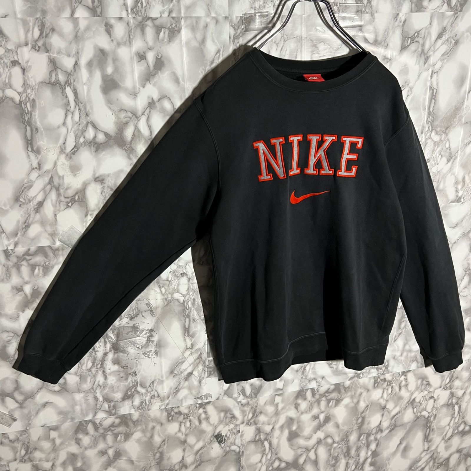 メーカー直売 NIKE ナイキ スウェット トレーナー ビッグロゴ XL 黒