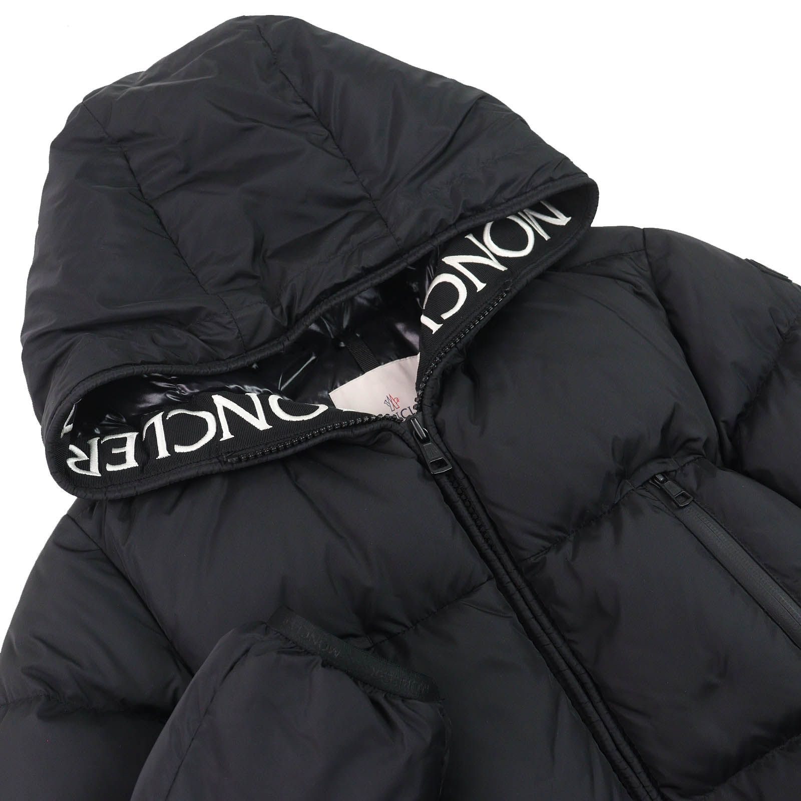 美品△MONCLER モンクレール 21-22AW MONTCLA モンクラ ロゴ刺繍 ロゴ