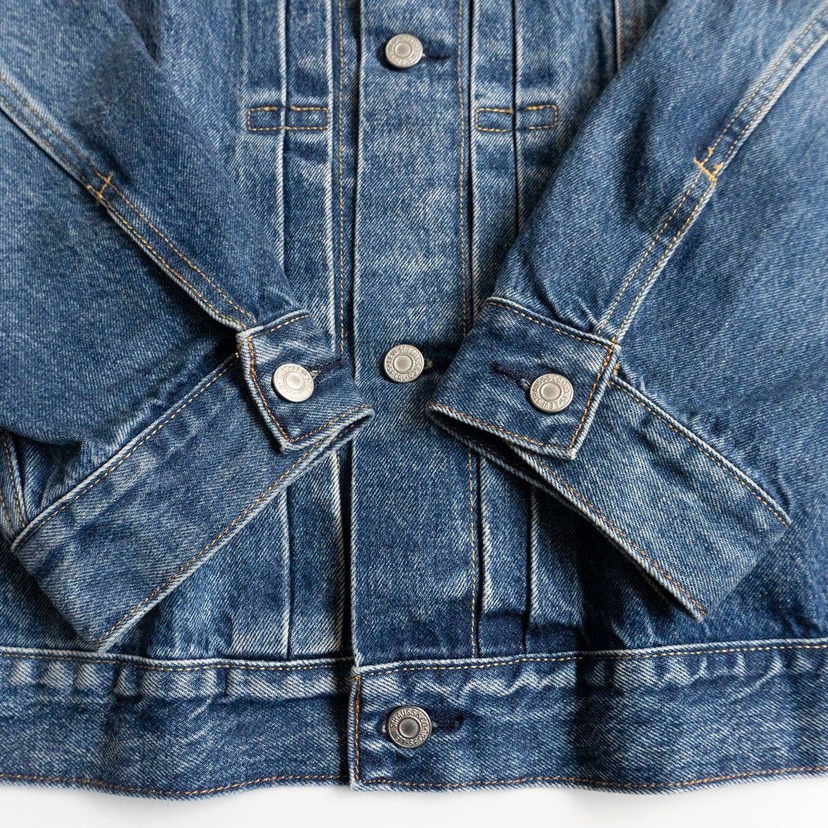 Levi's journal standard 別注 1st デニムジャケット 美品/ビッグサイズ/Tバック】 LEVI'S PREMIUM【JOURNAL STANDARD