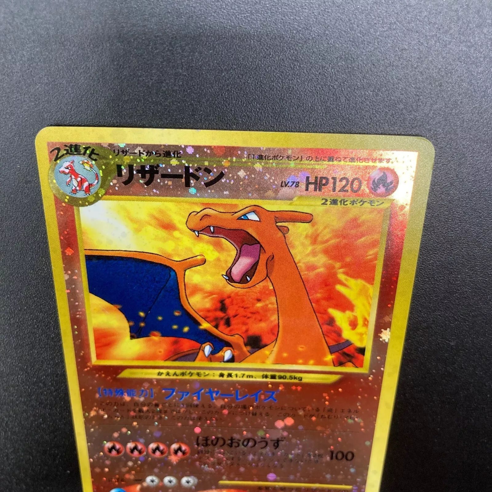 旧裏　リザードン　プレミアムファイル　ファイヤーレイズ リザードン 旧裏 006 ファイヤーレイズ Neo プレミアムファイル