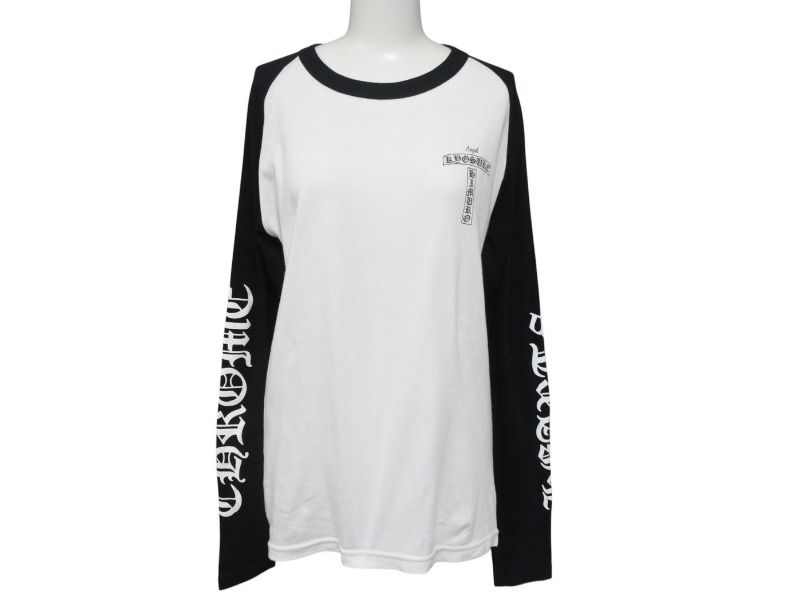 極美品 CHROME HEARTS クロムハーツ ラグラン長袖Tシャツ サイズ