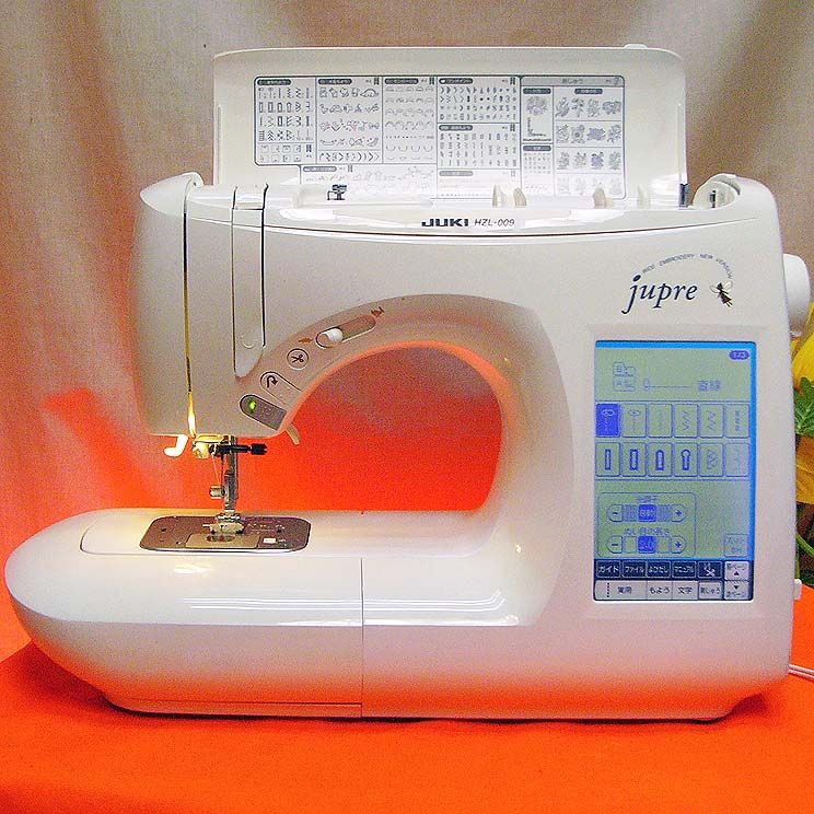 ◆JUKI 刺しゅう機セットjupre HZL-009 おまけ 整備済み品