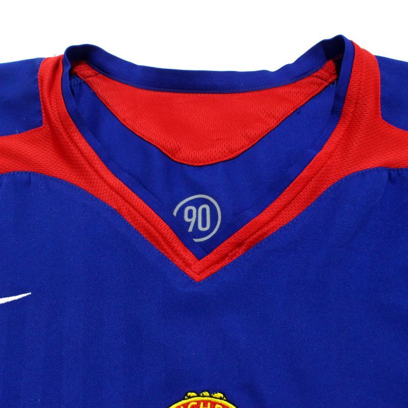 NIKE マンチェスターユナイテッド　ユニフォーム　モロッコ製 00s NIKE マンチェスターユナイテッド サッカーシャツ ゲーム