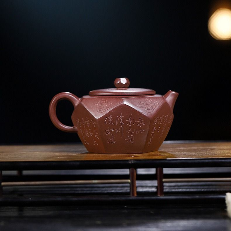 茶壷 ショップ 急須 紫砂壺 ティーポット 常滑焼 紫砂茶器 唐物紫泥