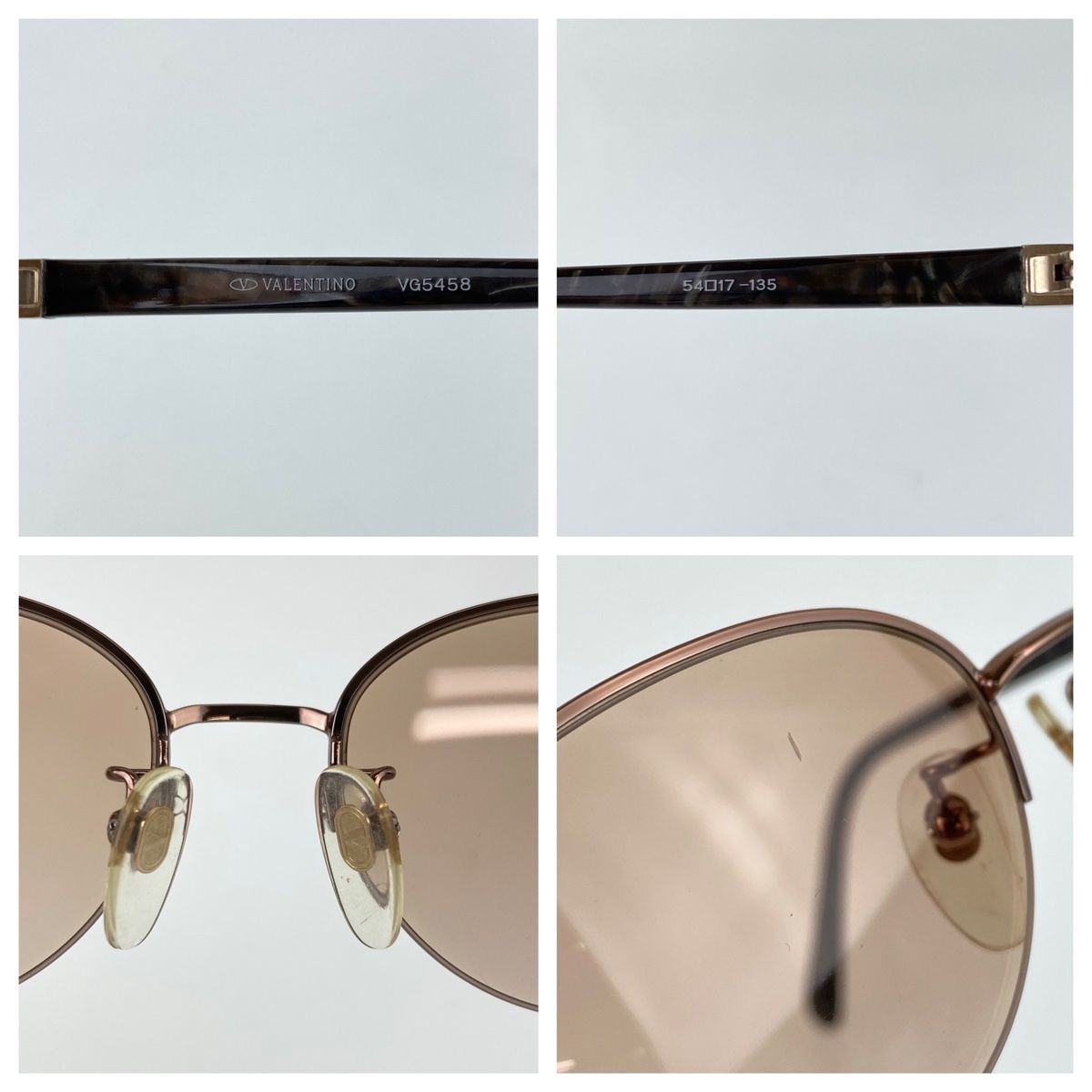 ヴァレンティノ メガネ 2個セット ヴィンテージ 中古 - メガネ・老眼鏡