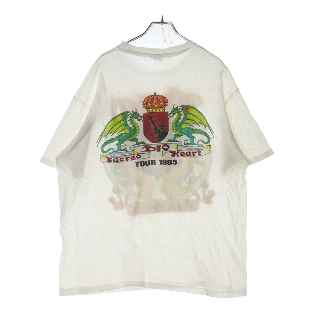 DIO バンド Tシャツ 1985年 オリジナル ヴィンテージ ビンテージ80's○DIO Sacred Heart 1985年ツアーラグランTシャツ
