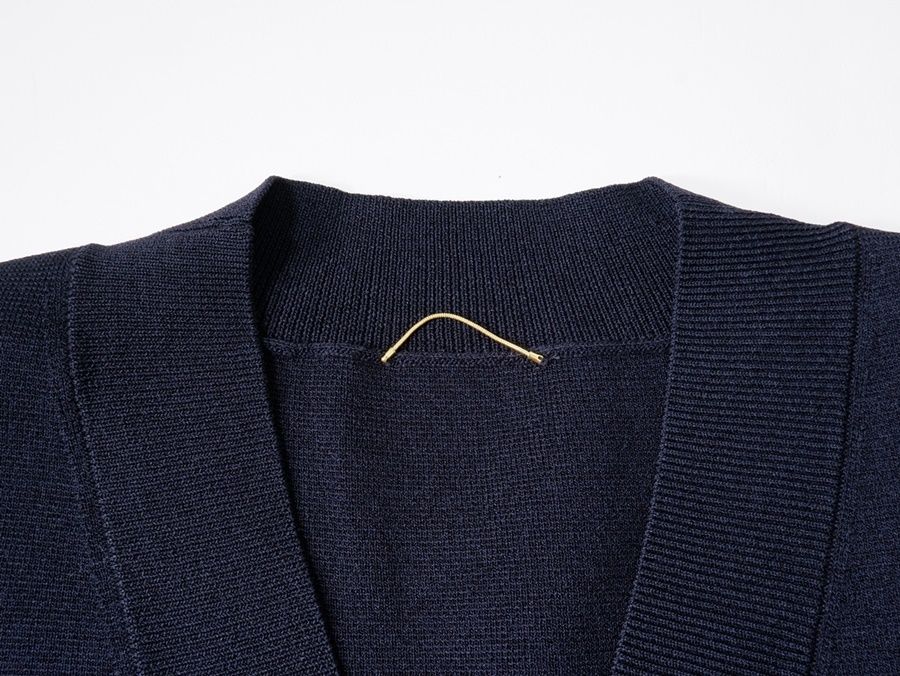 【未使用】アパルトモン　2024SS♡Vネックニットカーディガン　ネイビー L'Appartementアパルトモン 2024SS Knit Vneck CardiganニットV