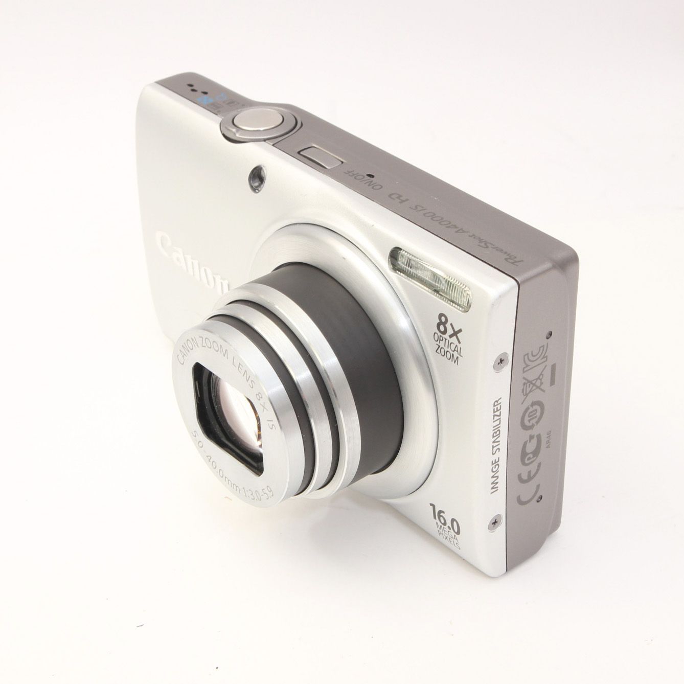 Canon キャノン PowerShot A4000 IS シルバー コンパクトデジタル 