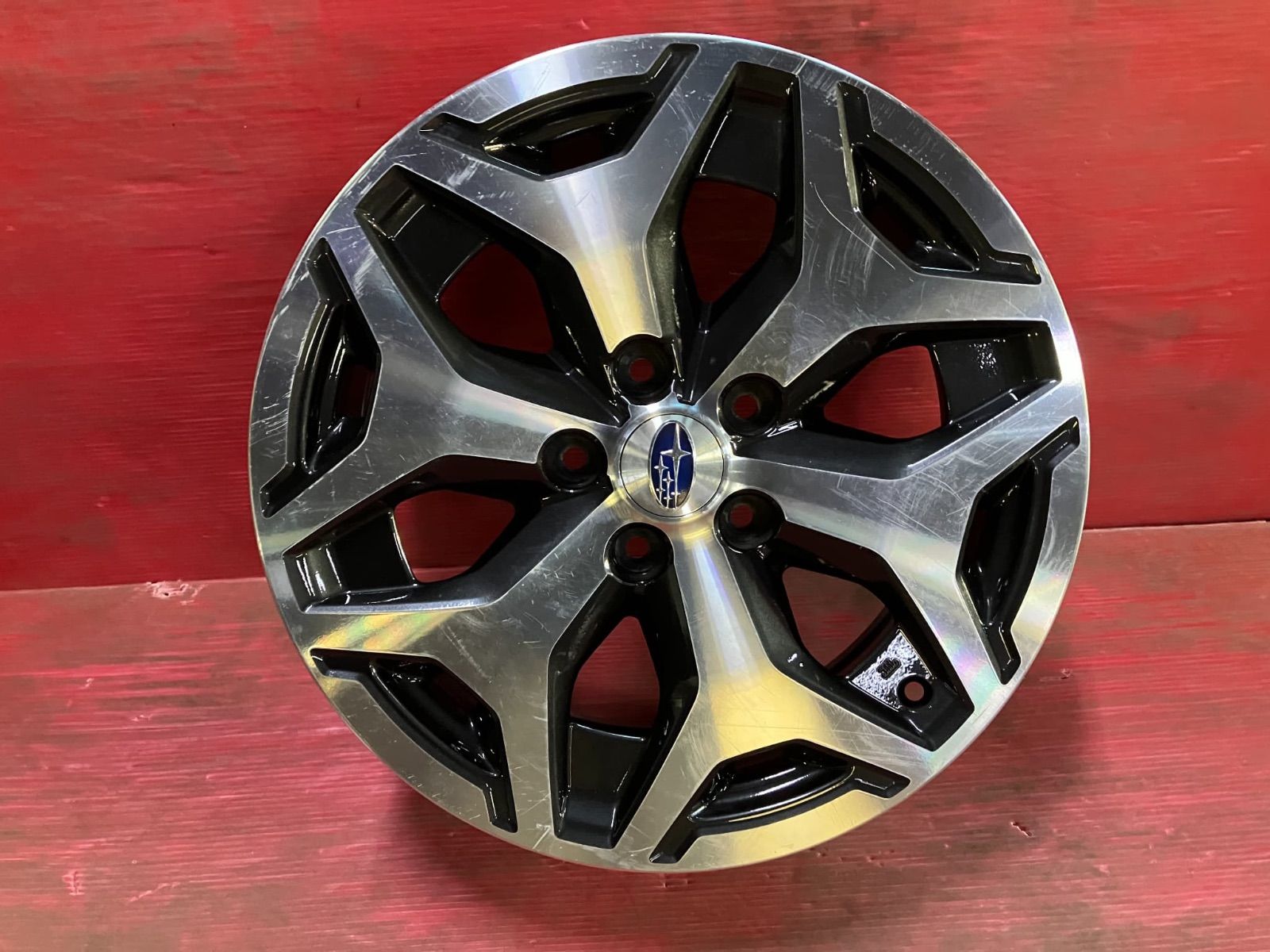 ホイール 17x7.0 48 114.3 5H スバル SK フォレスター純正 4本SET FFCRYSTALESIA_COM
