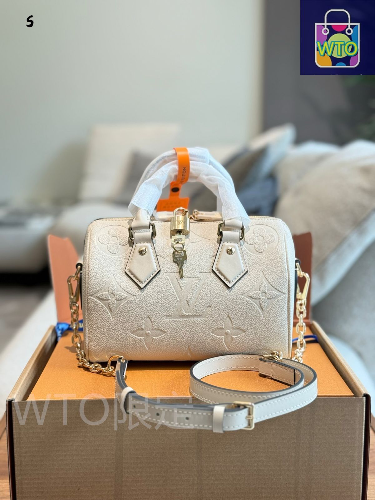 スワロフスキー] 【公式】Mathilde バッグチャーム, ウサギ, グレー