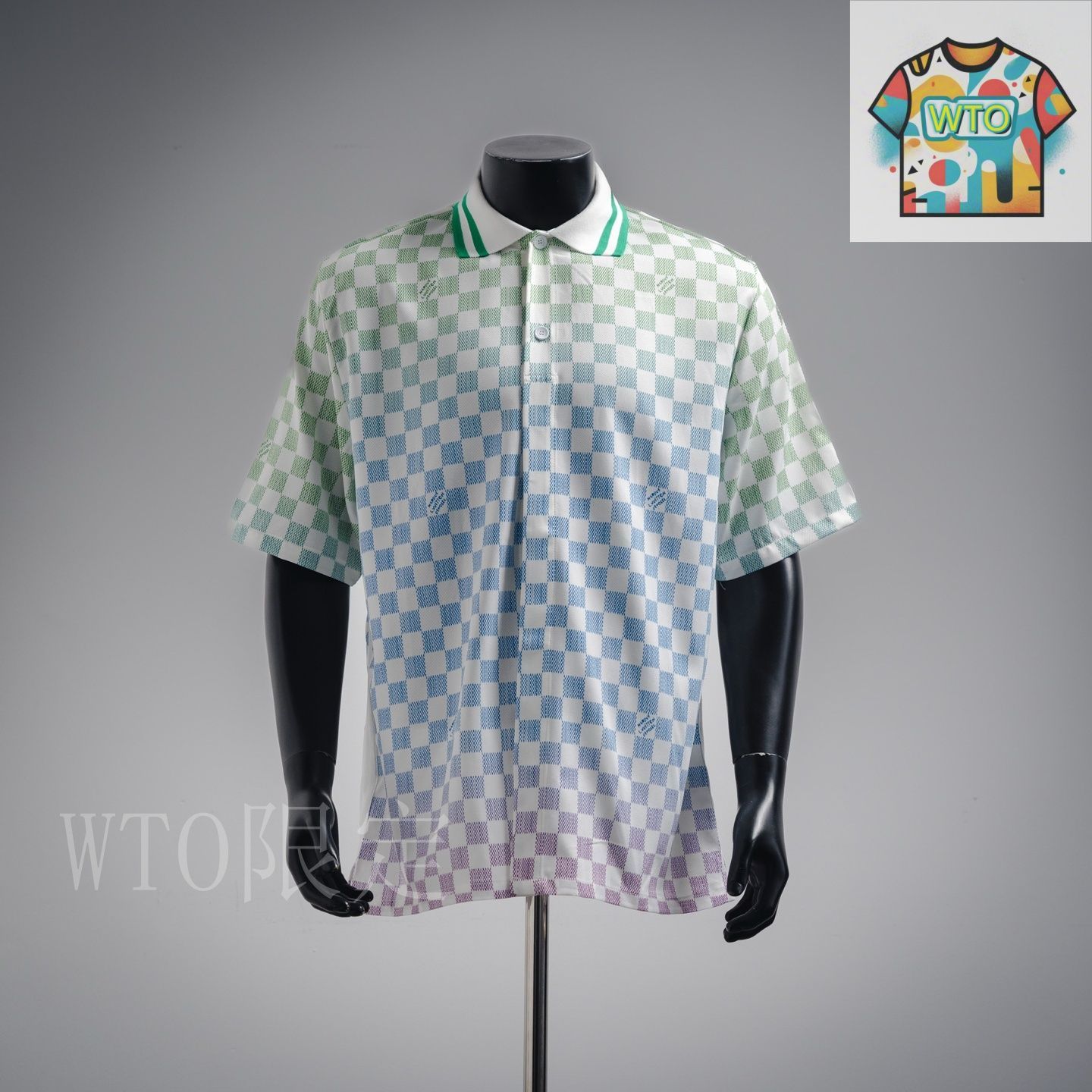 【25SS/グラデモノグラム★】Louis Vuitton ポロシャツ 上品 今日特価】Louis Vuitton 25SS Damier Gradient Polo-2 - メルカリ