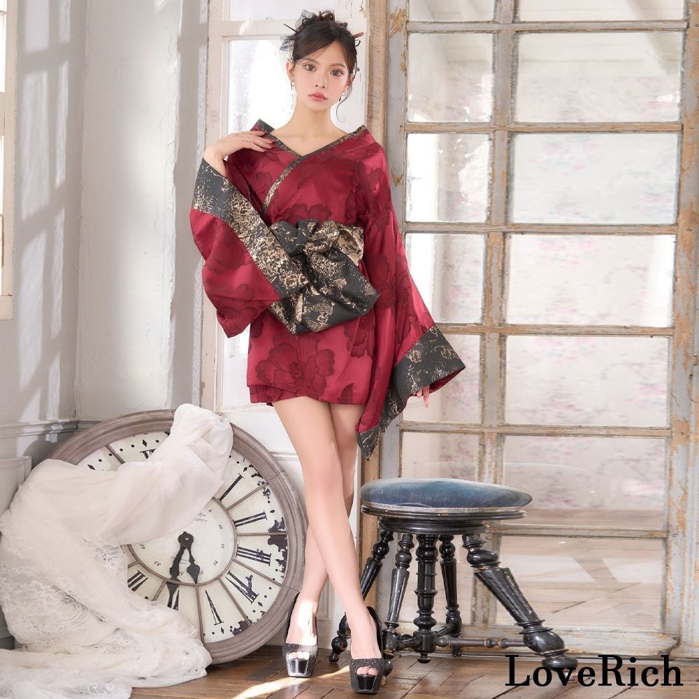 花柄 オフショル