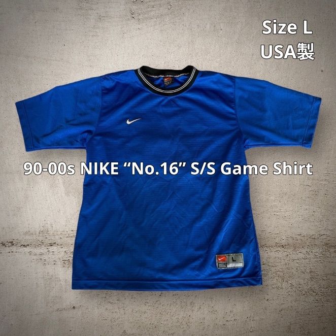 90-00s NIKE “No.16” S/S Game Shirt ナイキ ゲームシャツ ...