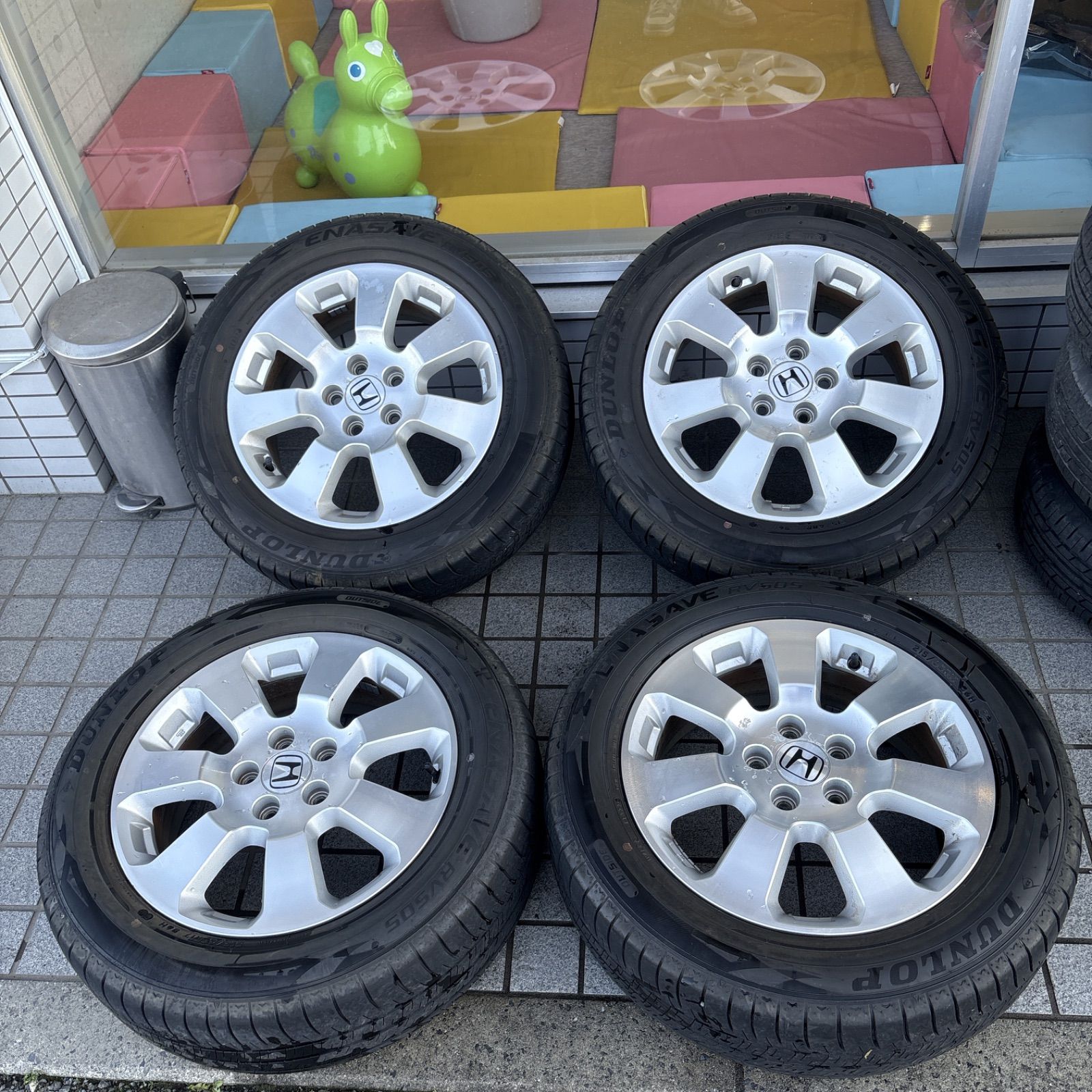 ホンダ クロスロード 純正ホイール タイヤセット 4本1台分 215/60R17+50