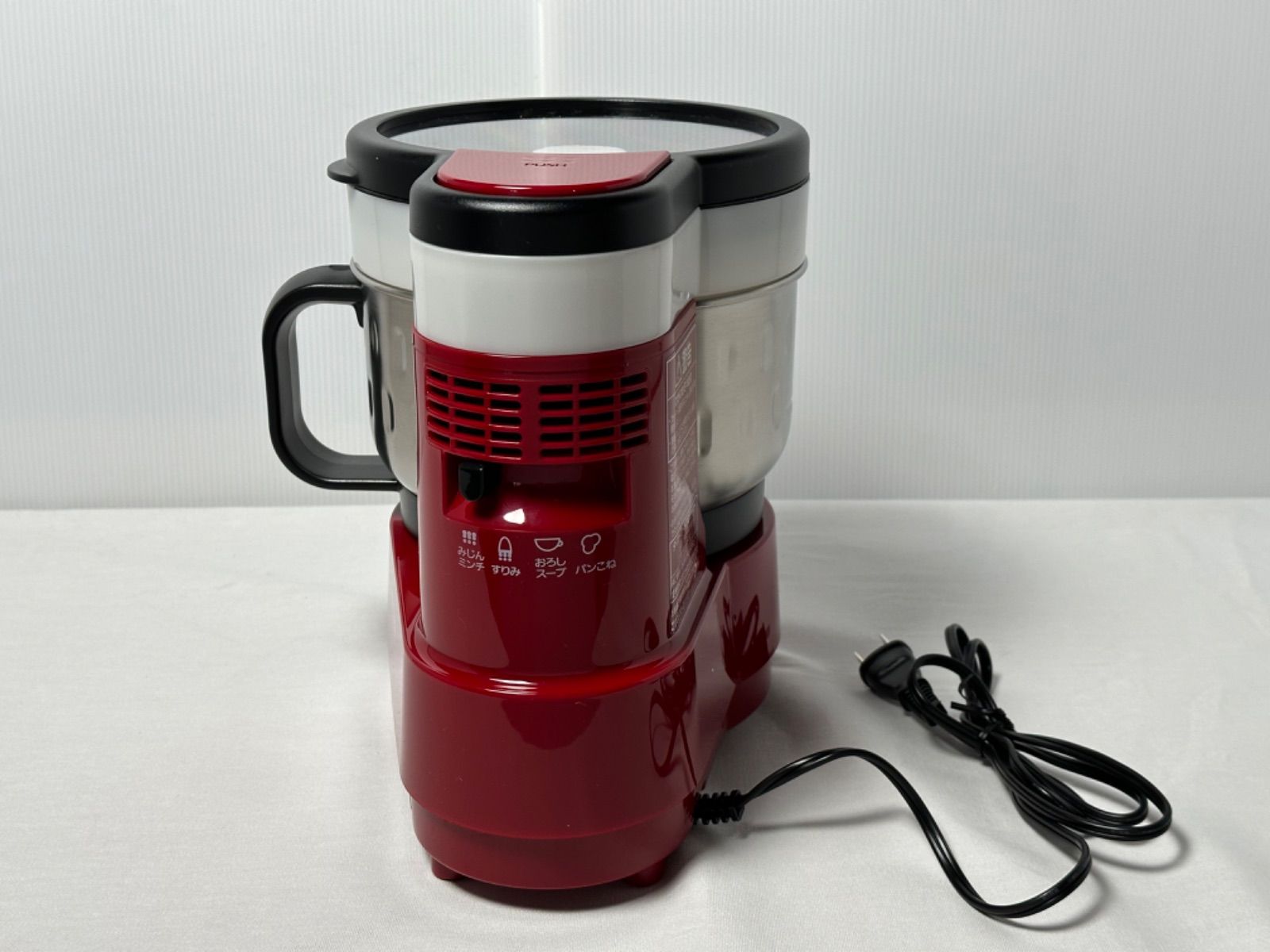 TIGER フードプロセッサー SKF-A100 レッド - メルカリ TIGER フードプロセッサー SKF-A100 レッド - メルカリ
