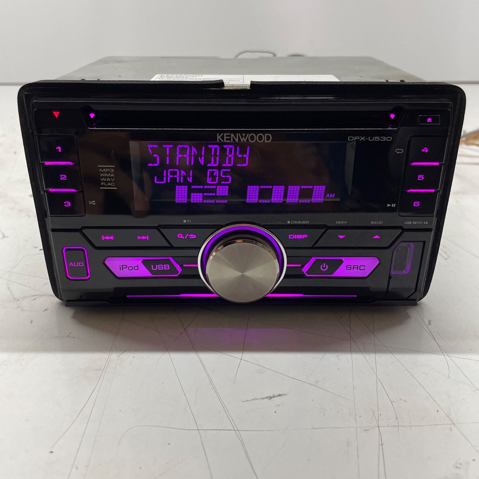 最適な価格 KENWOOD 2DINデッキ カーオーディオ