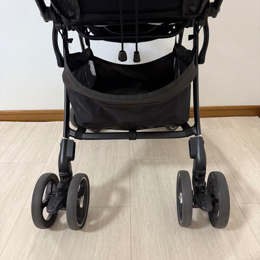 美品】Aprica アップリカ ラクーナクッション AE ベビーカー グリーン
