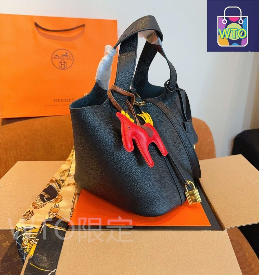 希少HERMES エルメス ピコタンロックPM ハンドバッグ-WTO輸入1
