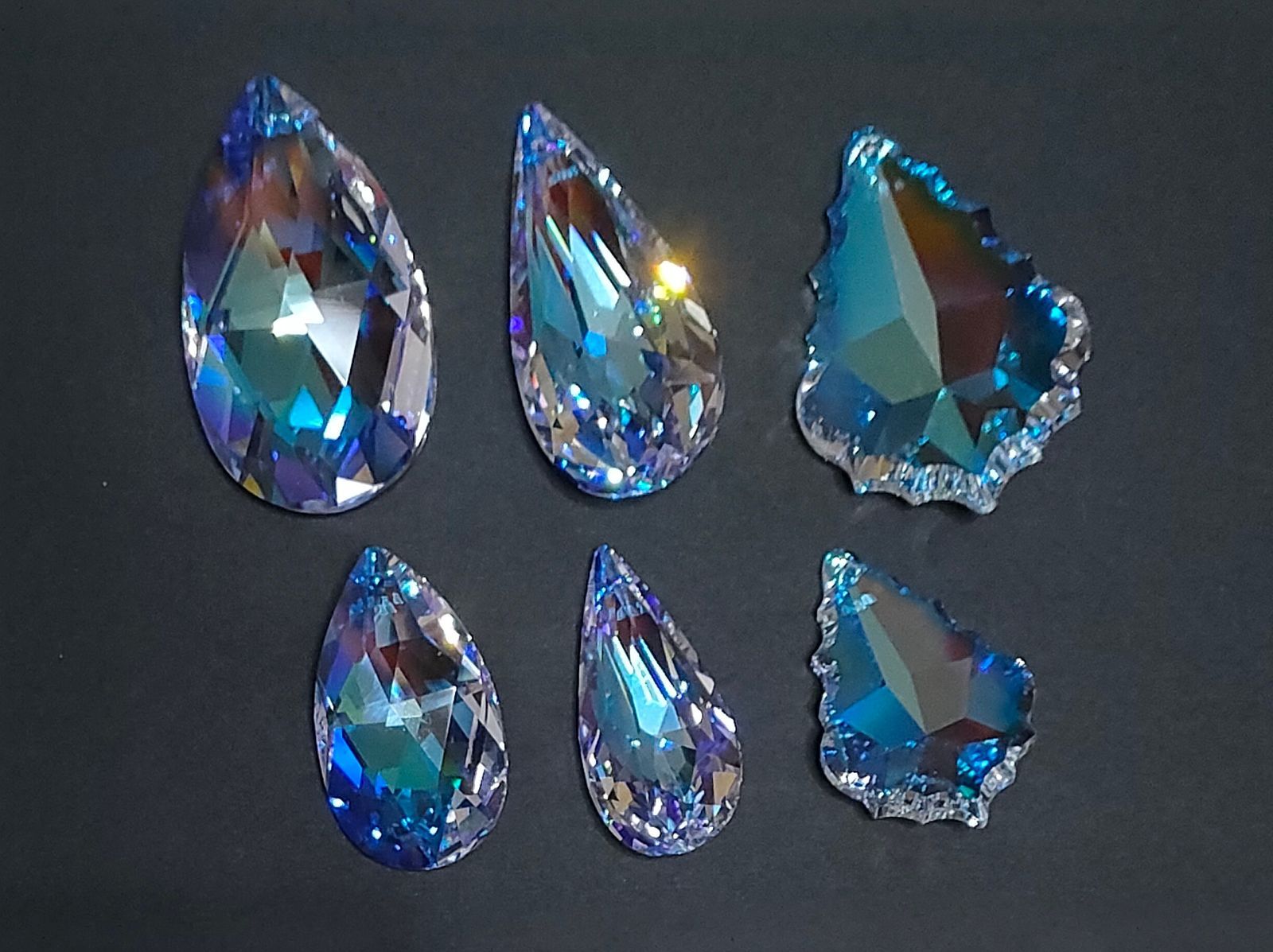 SWAROVSKI スワロフスキー 全品クリスタルブルーAB   50mm・30mm