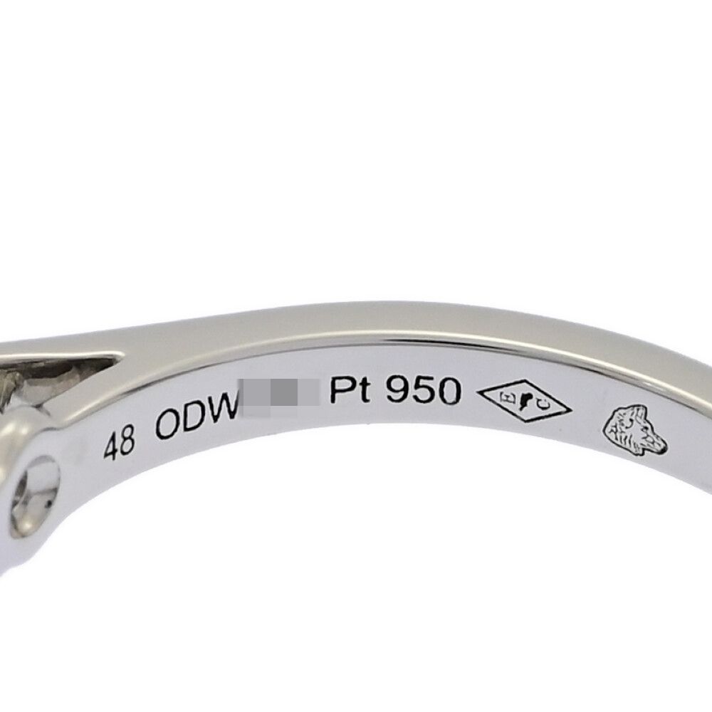 0.3ct/Cartier カルティエ ソリテール1895 1P ダイヤモンド リング