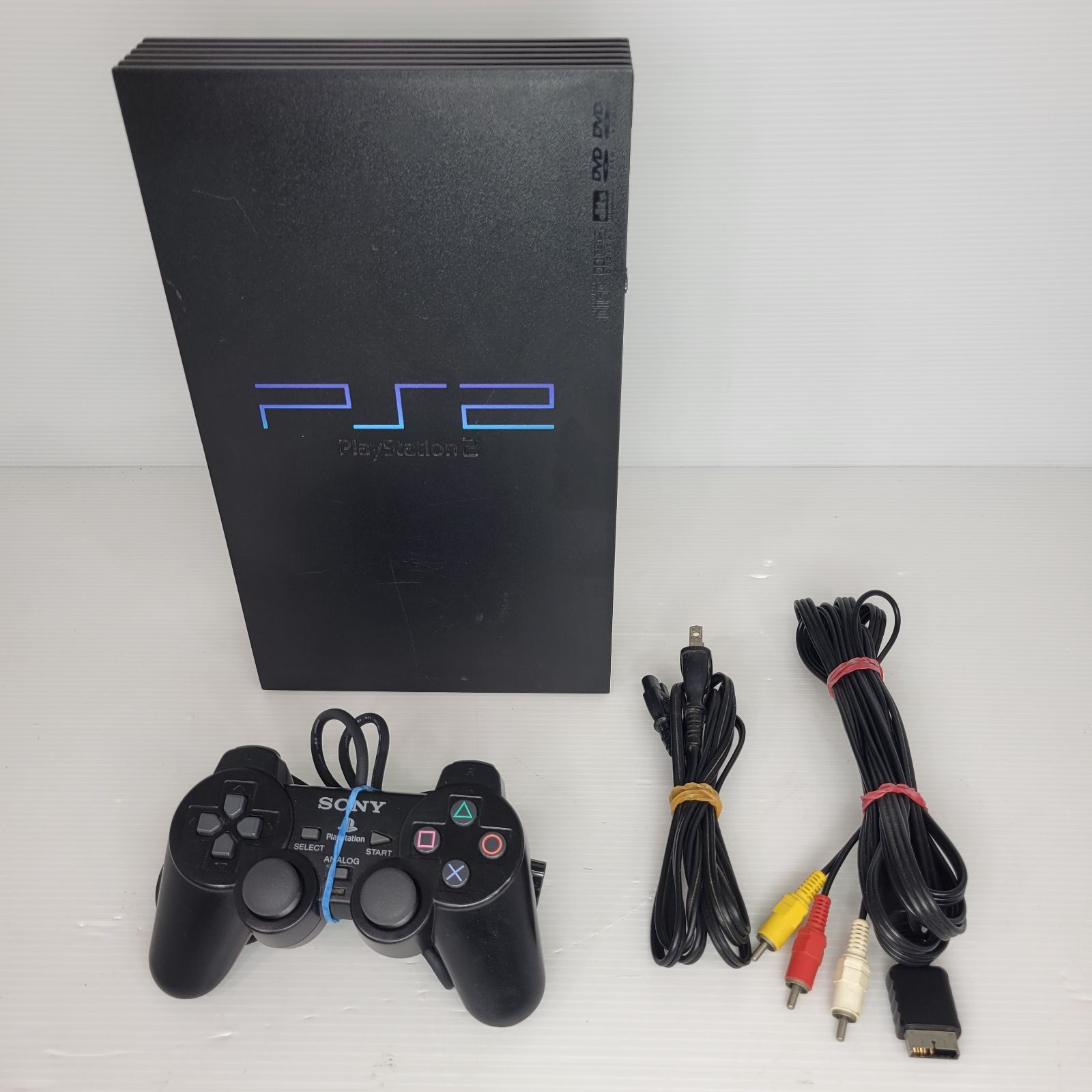PlayStation 2 薄型本体 コントローラー2個付き