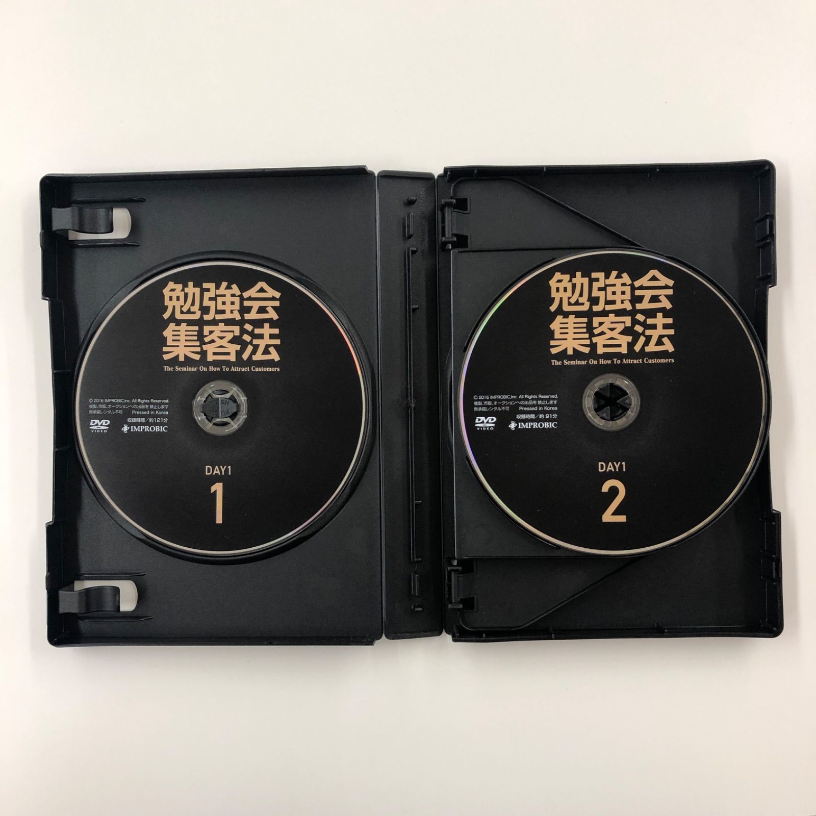 中古DVD】勉強会集客法 DVD 平秀信 インプロビック DVD6枚組 - メルカリ