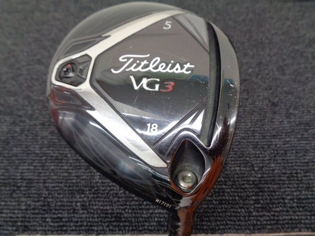 中古 フェアウェイウッド タイトリスト VG3 2018/TitleistVGF(JP)/SR