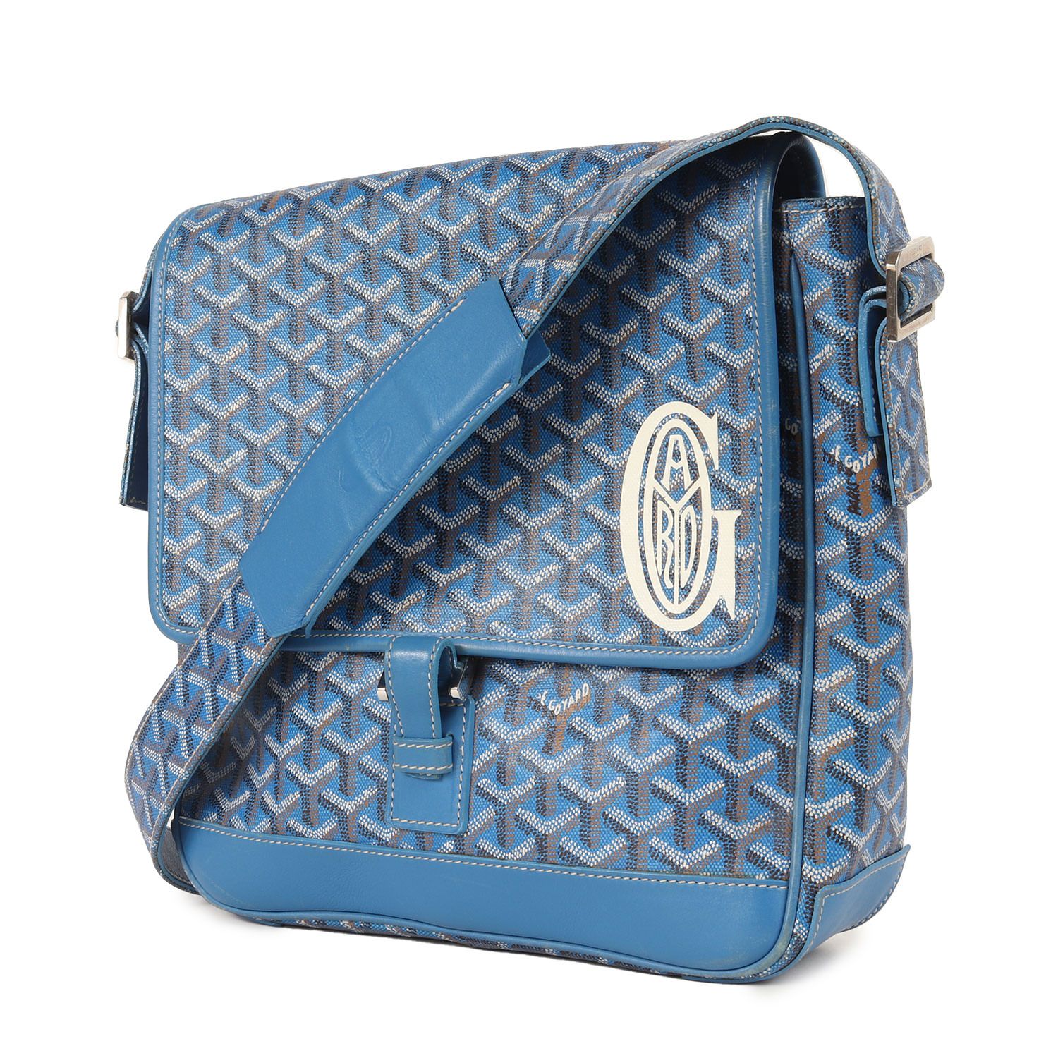 未使用 Goyard ゴヤール グランブルー mmメッセンジャーバッグ 楽天市場】GOYARD ゴヤール グランブルーMM ショルダーバッグ