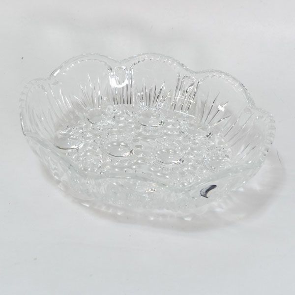 BOHEMIA ◇ガラスボヘミア⁄ﾆﾜﾄﾘ クリスタルキャニスター