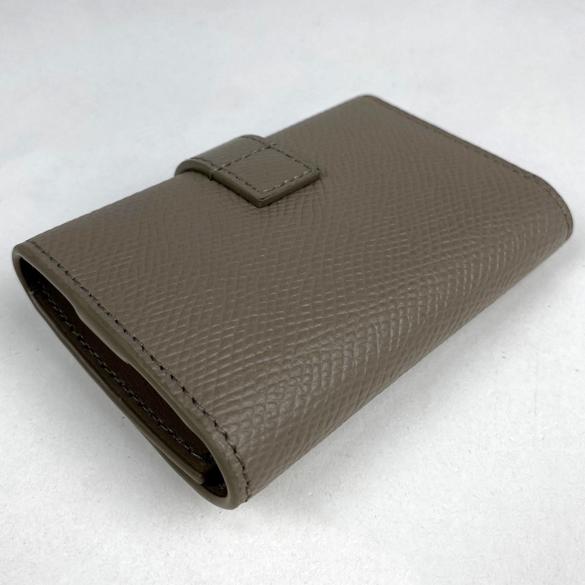 セリーヌ CELINE ロゴ 6連 キーケース キーリング 鍵入れ キーケース レザー グレージュ レディース