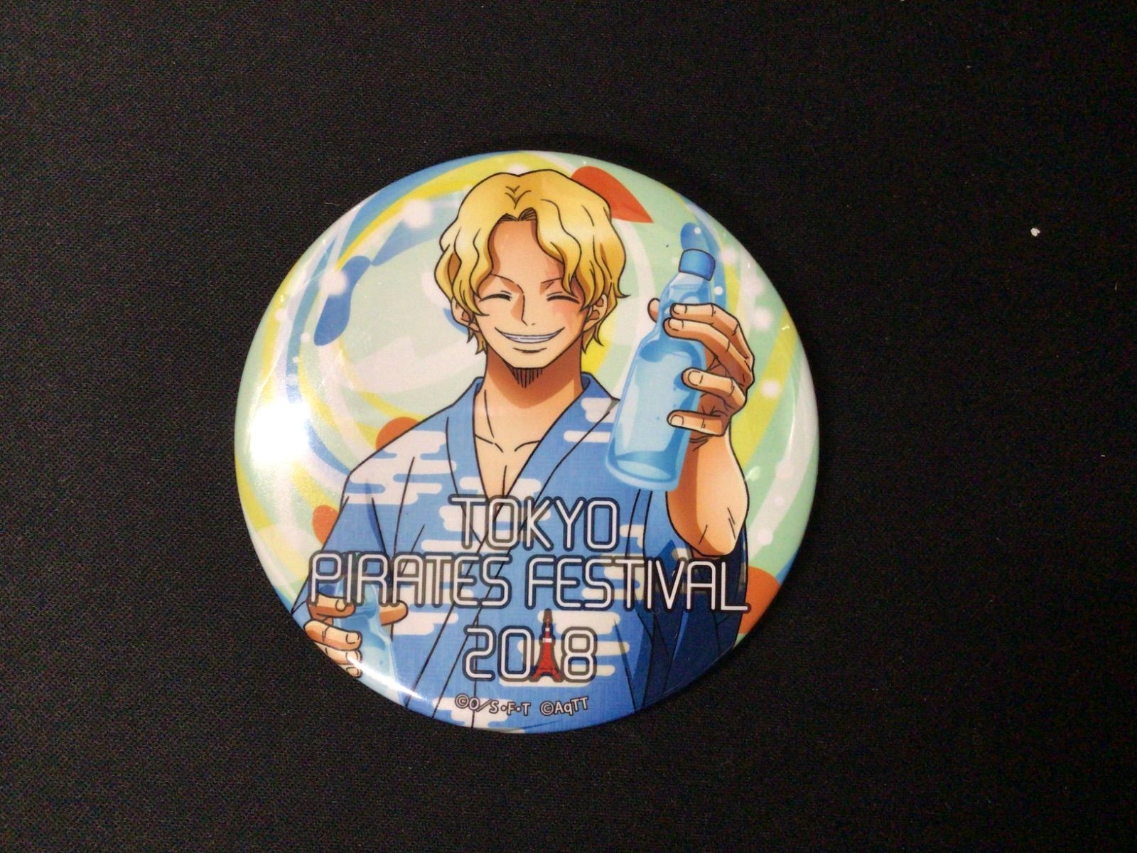 希少 ワンピース サボ 東京ワンピースタワー限定 2018 夏祭 缶バッジ 希少 ワンピース サボ 東京ワンピースタワー限定 2018 夏祭 缶バッジ