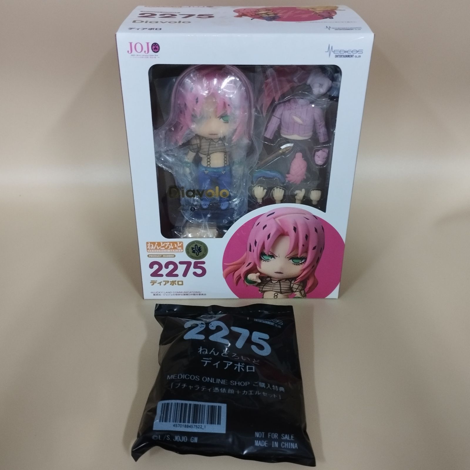 ジョジョの奇妙な冒険　ディアボロ　ねんどろいど ねんどろいど ディアボロ
