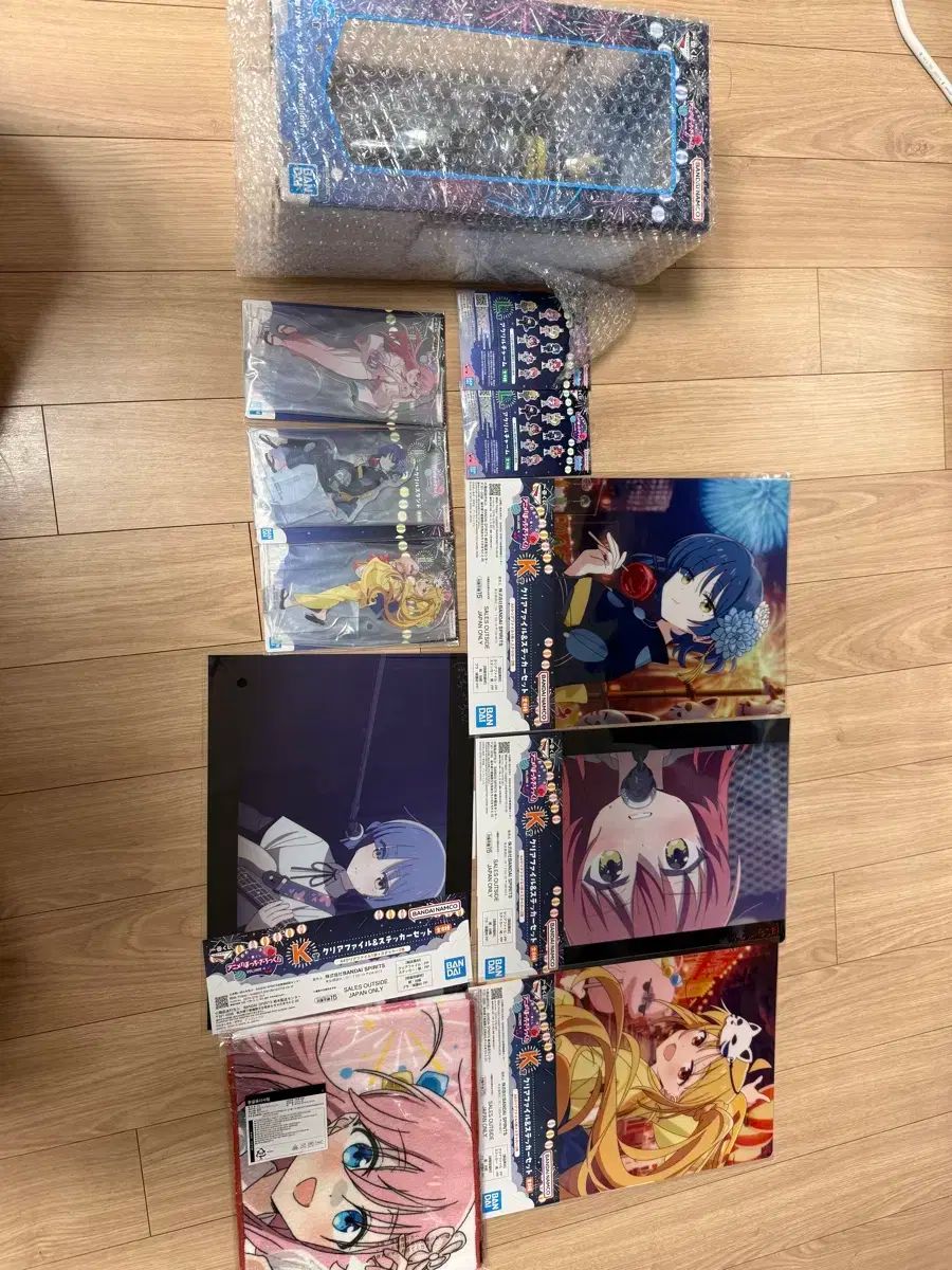 ぼっち ざ ろっく C賞 アクリルスタンド クリアファイル ステッカー グッズ