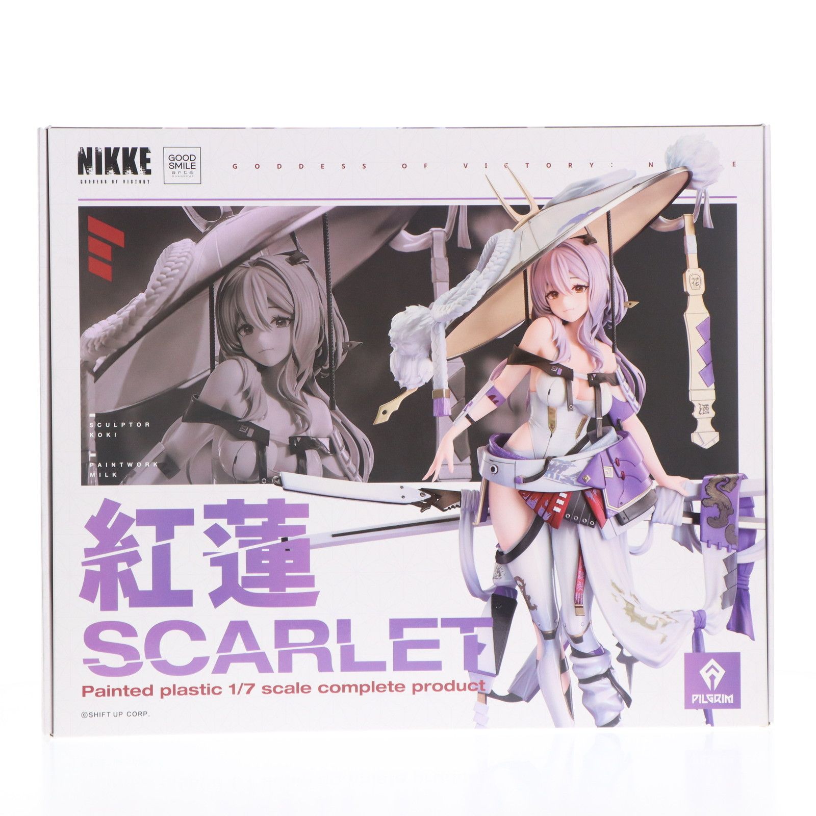 特典付 勝利の女神：NIKKE 紅蓮 1/7 グッドスマイルアーツ上海 勝利の女神：NIKKE 紅蓮 1/7 完成品フィギュア（再販