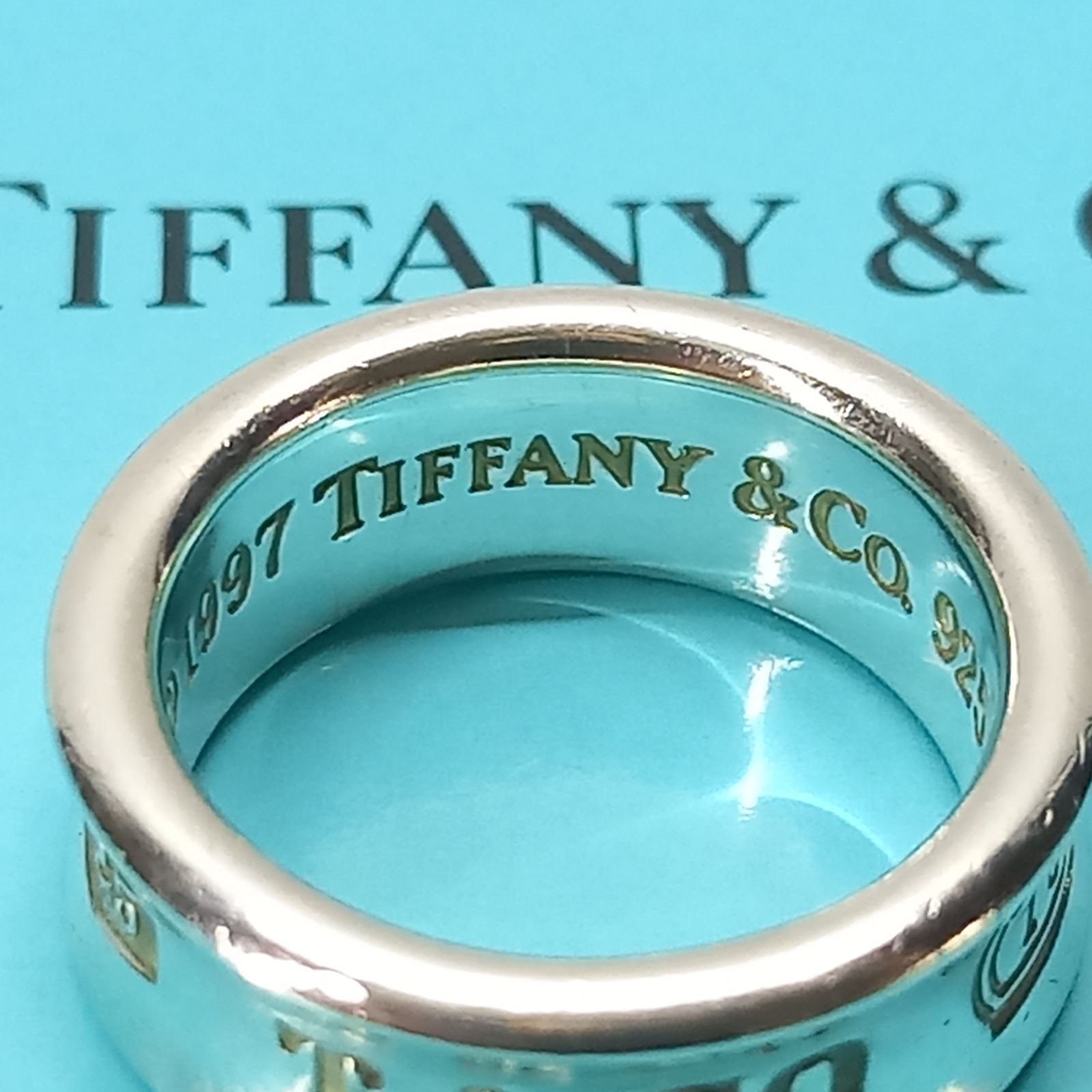 9号 7mm 1837 ナロー リング 925シルバー TIFFANY＆Co. ティファニー