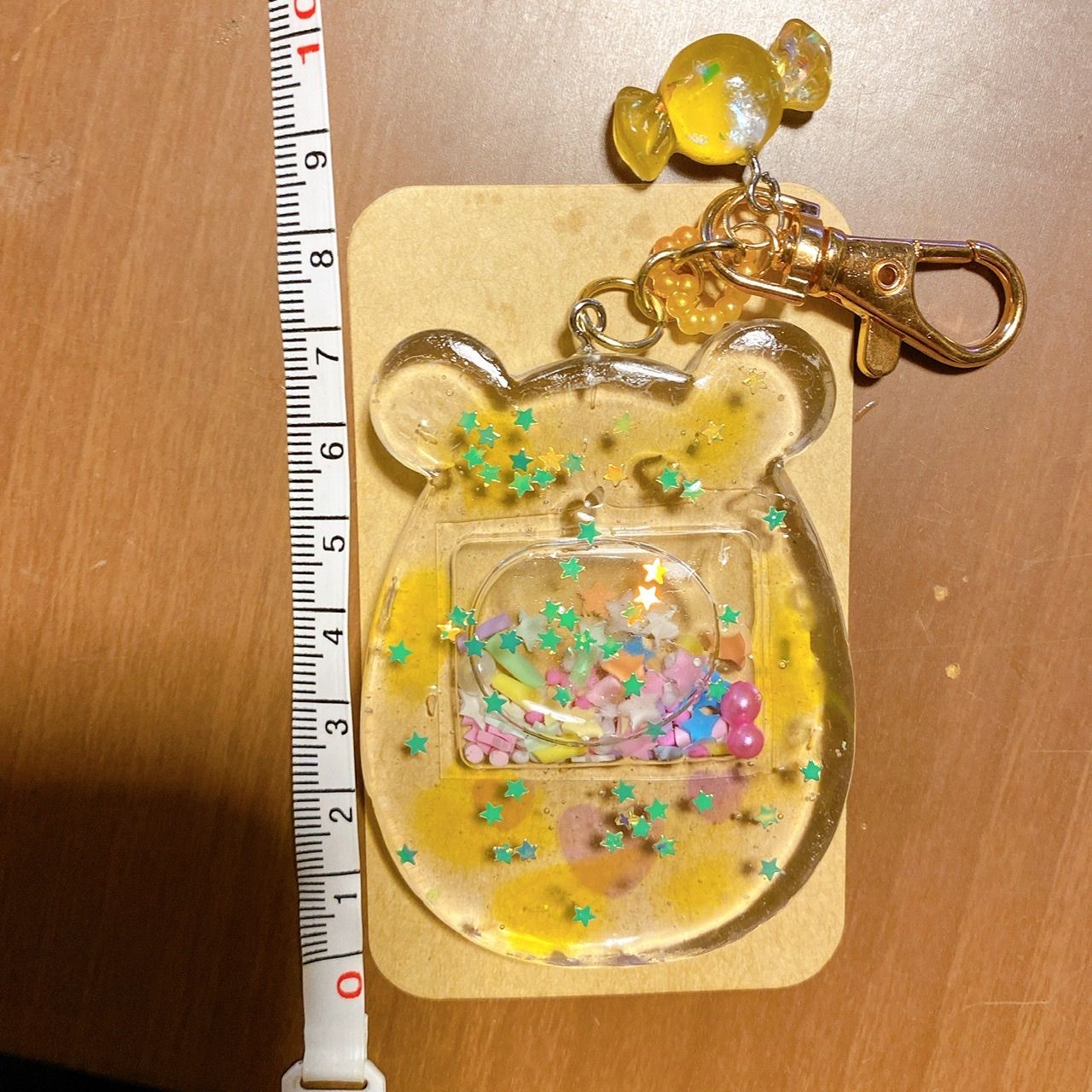 おじゃま虫様専用 キーホルダー レジン 海塗り