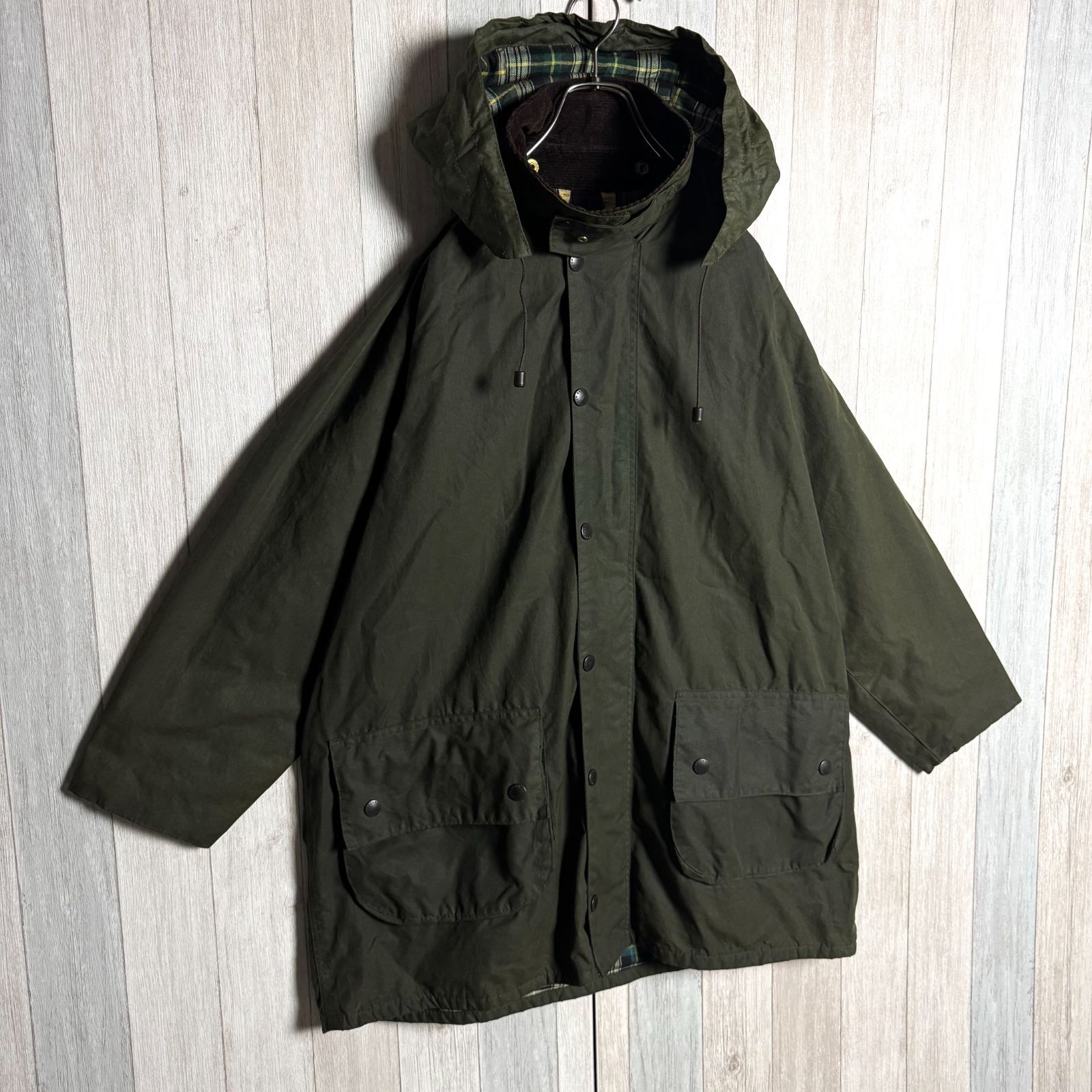 80s Barbour GAMEFAIR オイルド ジャケット ハンティング 英国製 80's Barbour バブアー オイルドジャケット GAMEFAIR