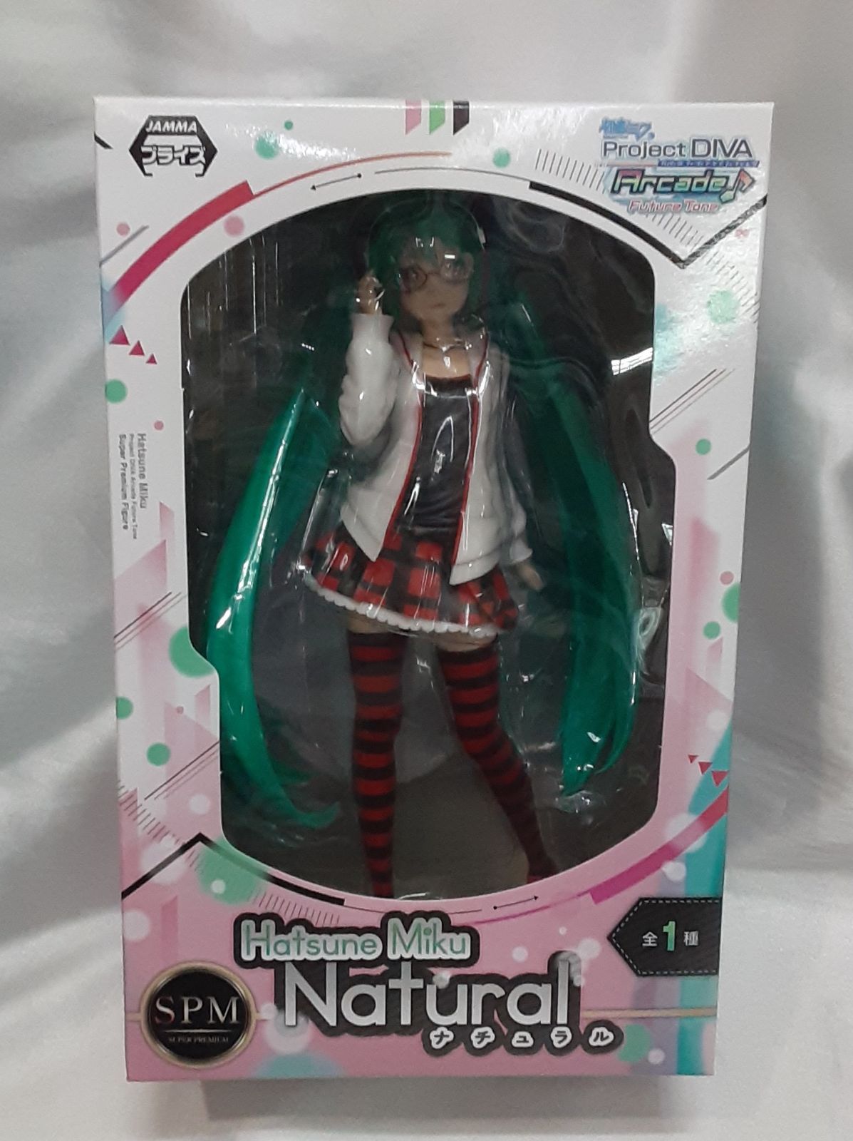 初音ミク スーパープレミアムフィギュア ナチュラル メガネ【未開封】 初音ミク スーパープレミアムフィギュア ナチュラル メガネ【未