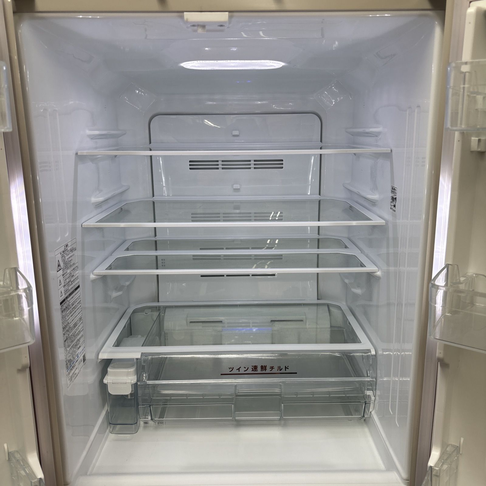 I367 🌈 名古屋市近郊配送設置無料！ TOSHIBA 6ドア冷蔵庫（458L