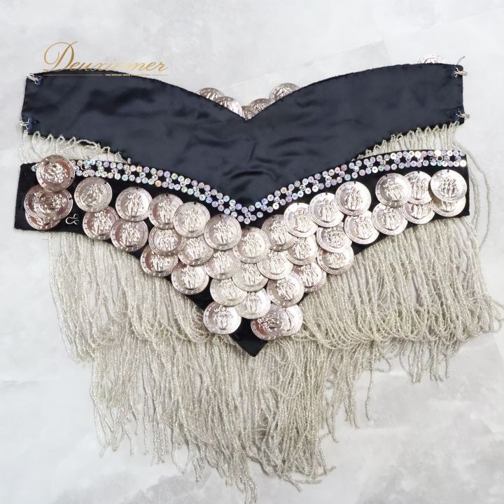 ベリーダンス セットアップ ビーズ装飾 OC0318 スポーツ ベリーダンス衣装 セットアップ ビーズ装飾