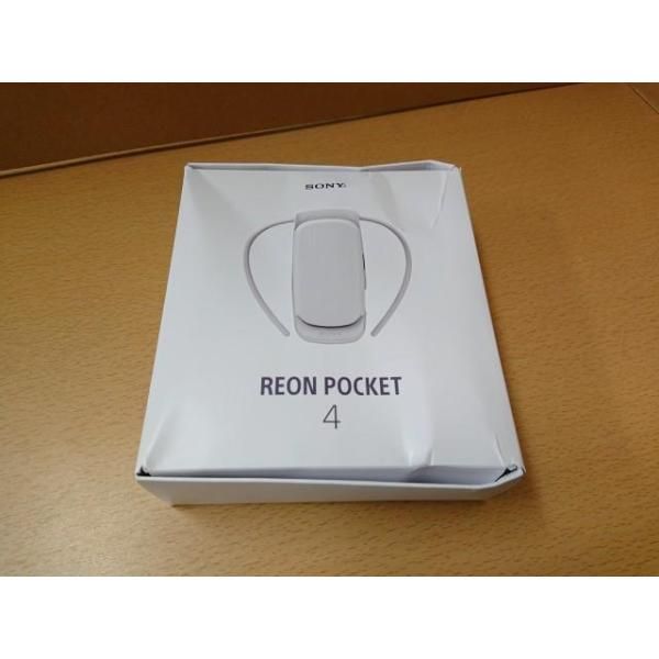 ♥品 ソニー REON POCKET 4 RNPK-4T ホワイト レオンポケット4 耐水 耐汗構造 ウェアラブルサーモデバイスキット