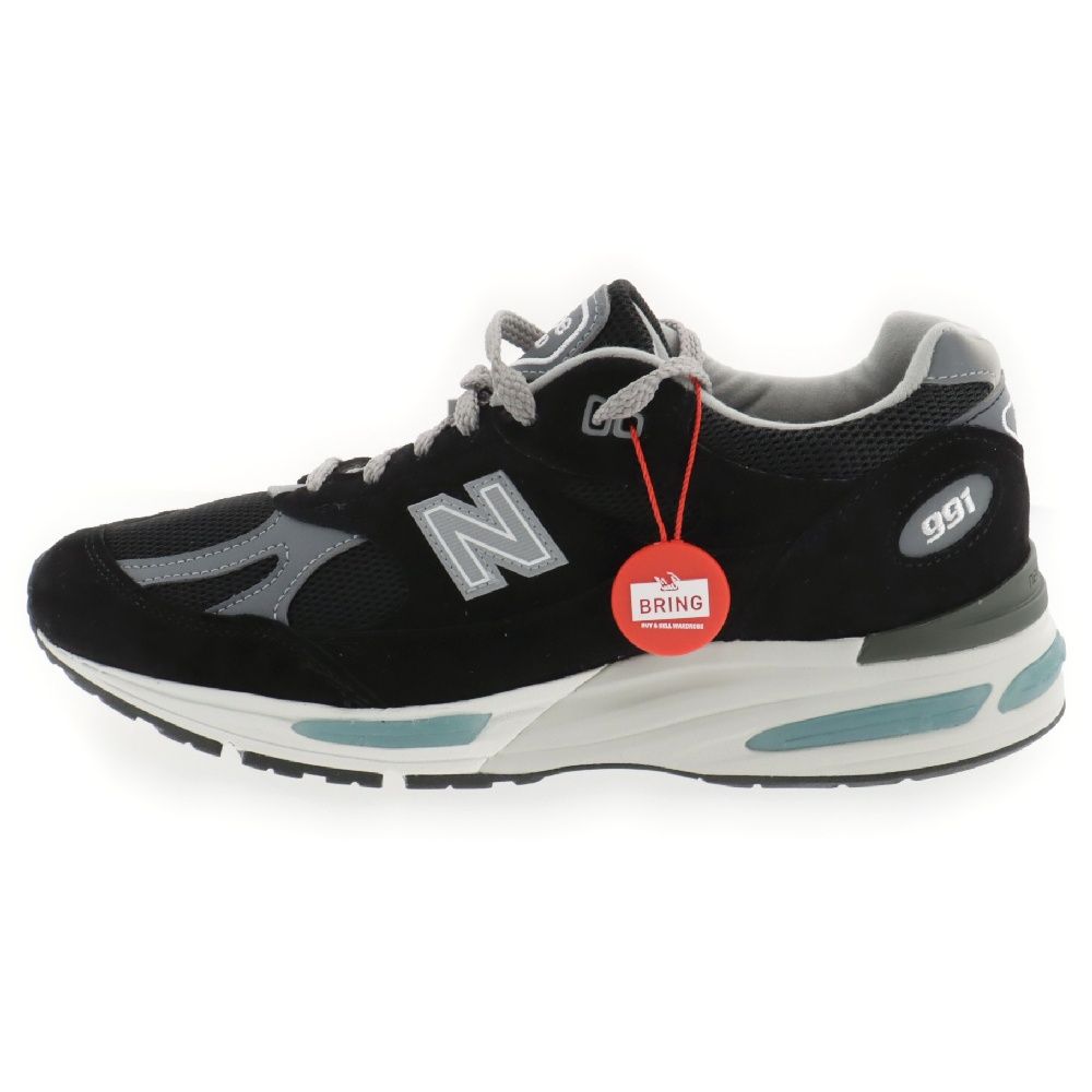 New Balance (ニューバランス) Made in UK 991 v2 BK2 ローカットスニーカー ブラック US8.5/26.5cm U991BK2