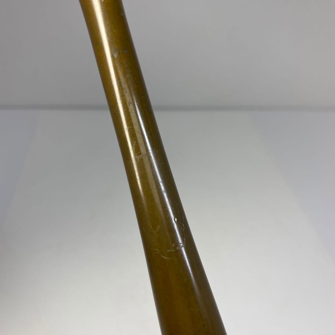 人気商品！ 蔵六 上手 銅製鶴首花入 379g|高さ28.5㎝ 東Y6-0723④タサチ