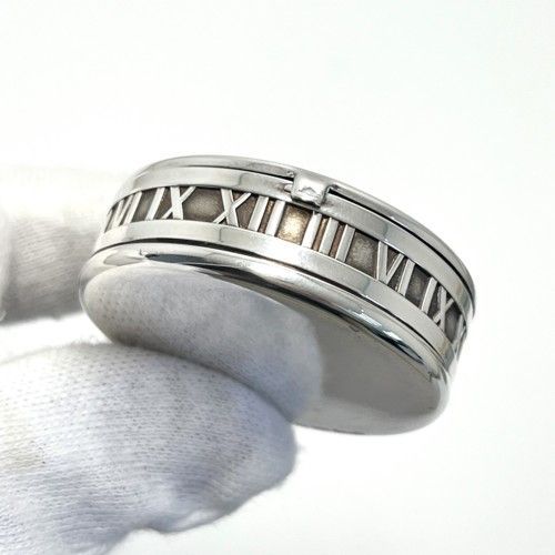 Tiffany&Co. ティファニー アトラス コンパス SV925 シルバー ブラック  