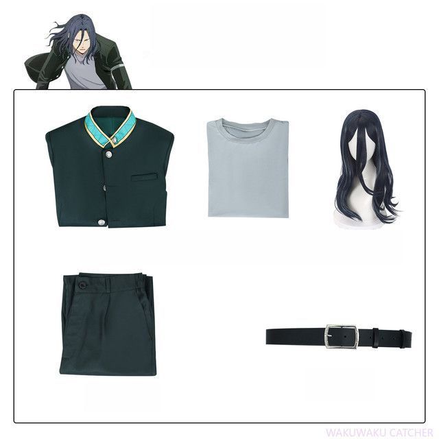 WIND.BREAKER 桜遥 ウィッグ➕制服（校章付） WIND.BREAKER 桜遥 ウィッグ➕制服（校章付） WIND BREAKER ウィンド