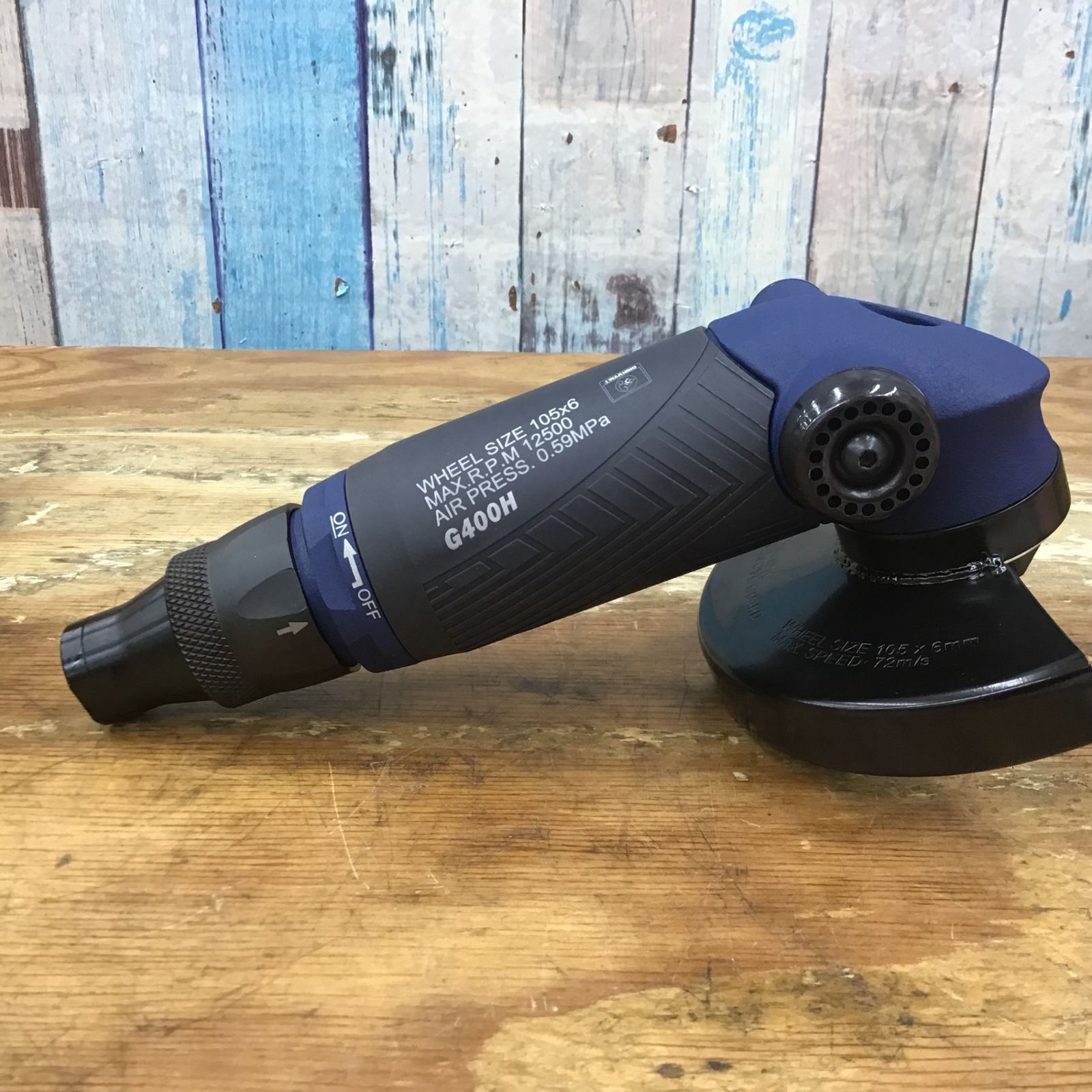 ヨコタ/YOKOTA 新型アングルグラインダ G400H エアグラインダー【柏店 
