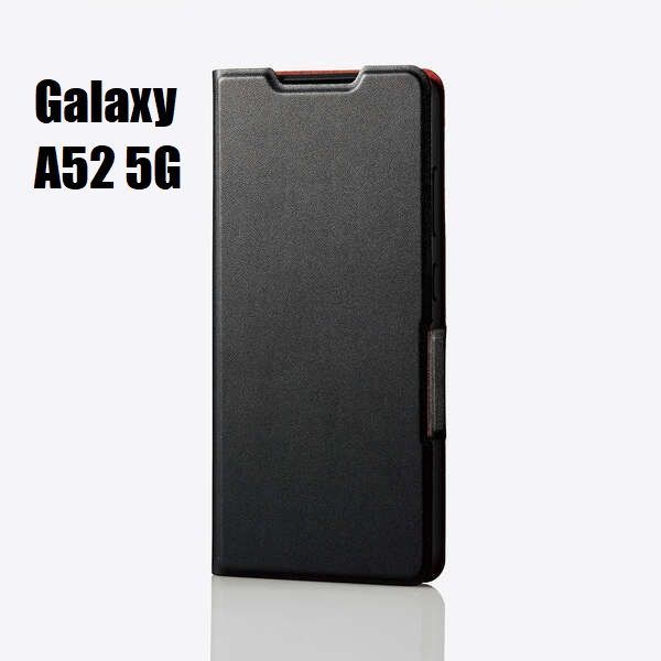 Galaxy A52 5G ソフトレザーケース UltraSlim磁石付き手帳型