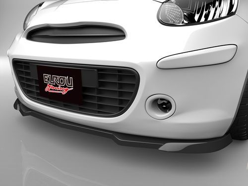 マーチ ニスモ 後期 K13 K13改 フロントアンダースポイラー エアロパーツ 説明文を必ずお読みください