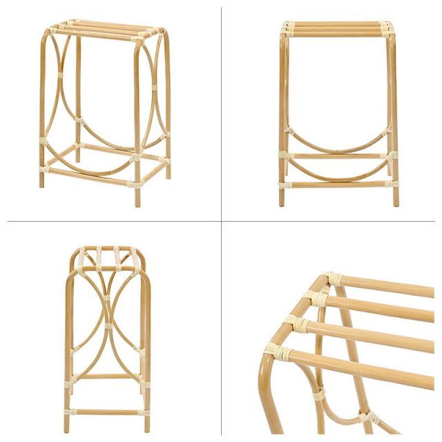 値打ちのある Rattan ラタン タオルハンガー